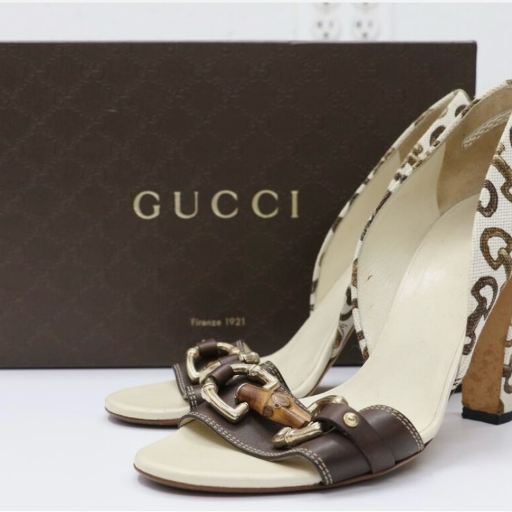 Gucci Marmot Horse-bit Canvas Shoe”MAKE ME AN OFFER”